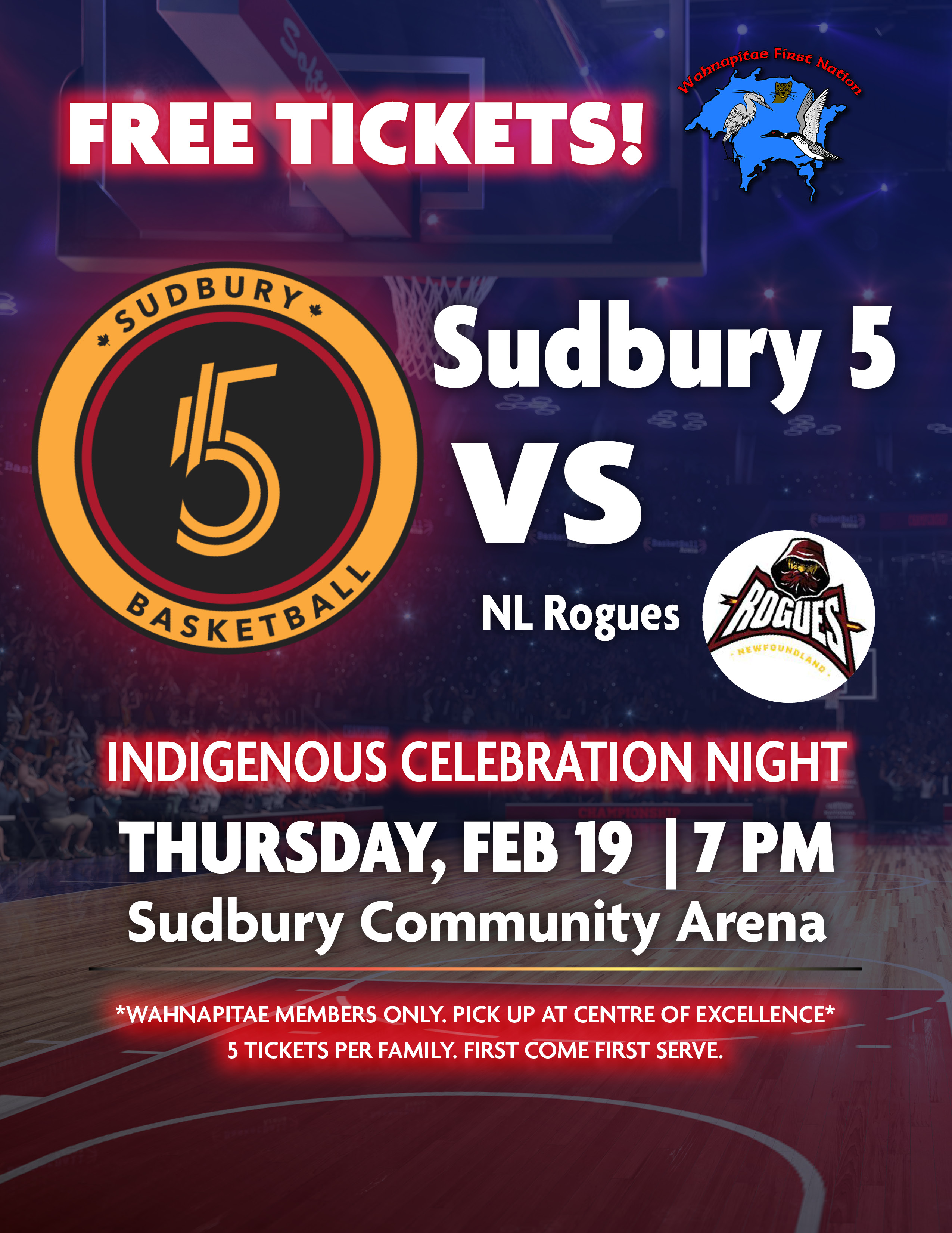five tickets feb26